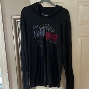 Disney Black Long Sleeve Graphic Hoodie
